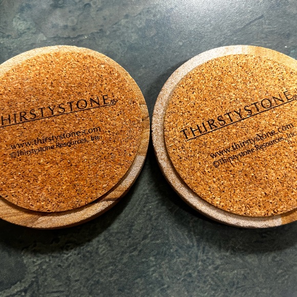 ThirstyStone Grape Vineyard Coaster Set - Picture 2 of 2
